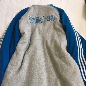 Adidas reversible large parka jacket